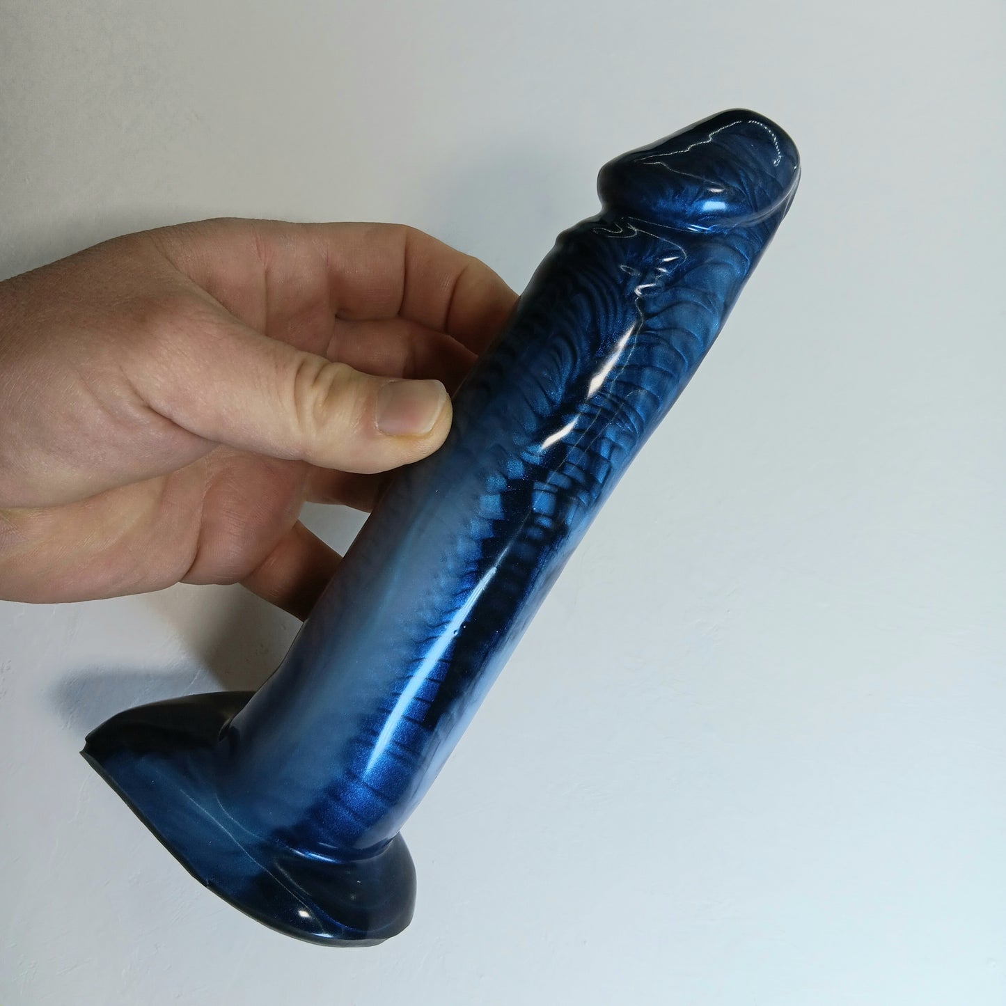 Blue Black Shimmer -High Gloss- B.J. Suction