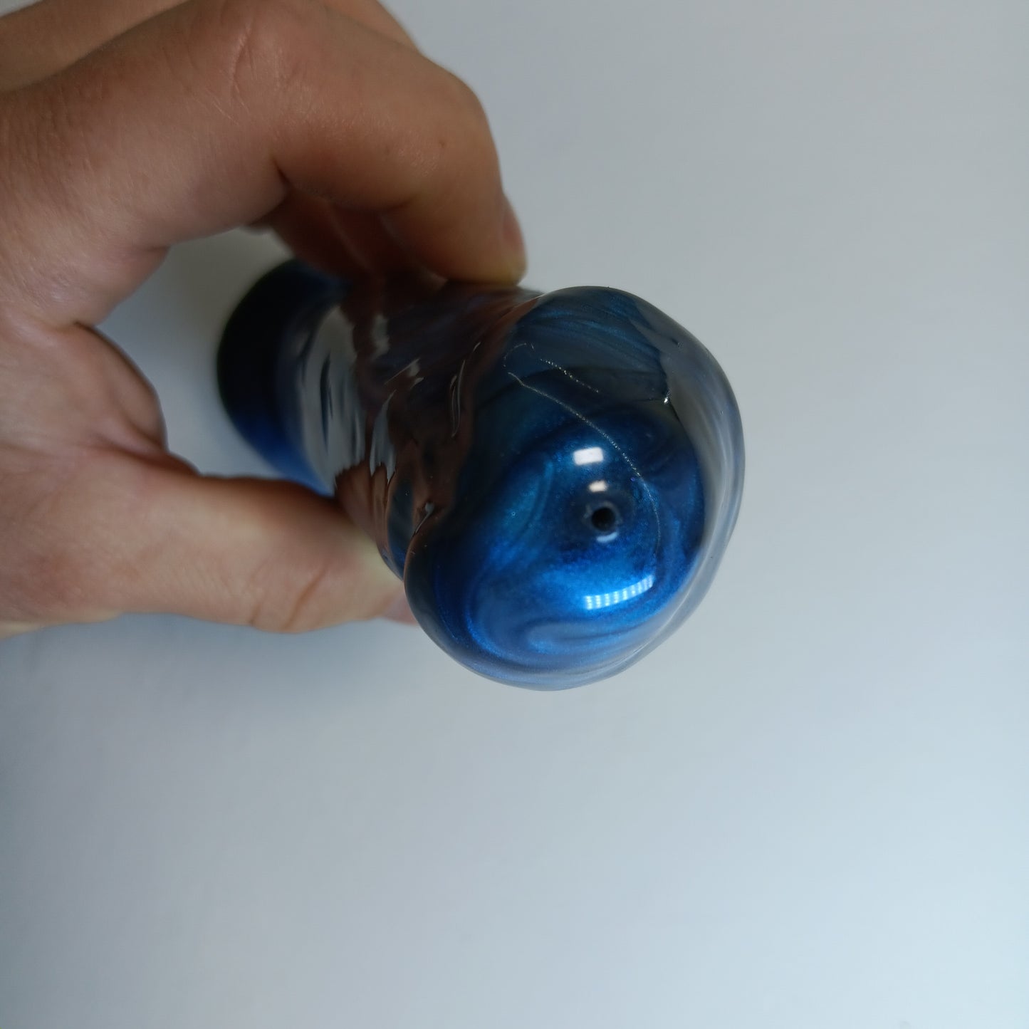 Blue Black Shimmer -High Gloss- B.J. Suction