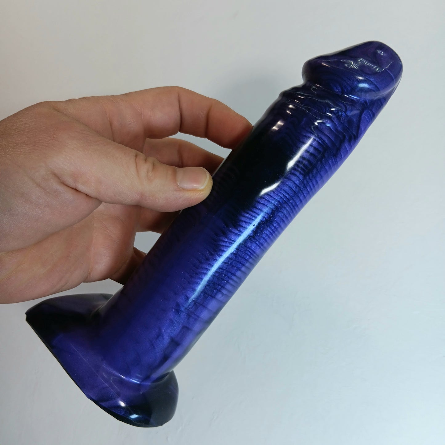 Black and Purple Shimmer -High Gloss- B.J. Suction