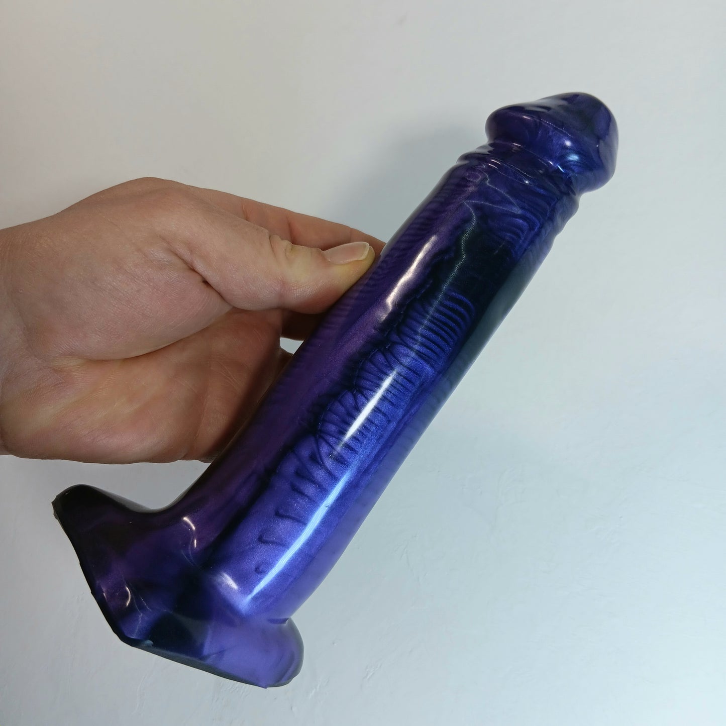 Black and Purple Shimmer -High Gloss- B.J. Suction