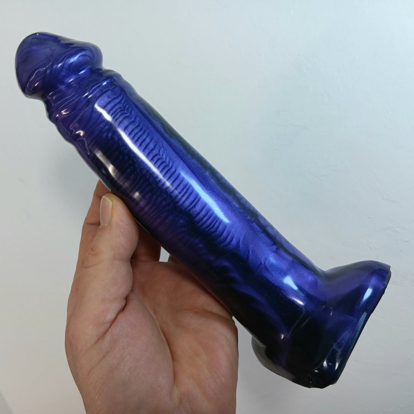 Black and Purple Shimmer -High Gloss- B.J. Suction