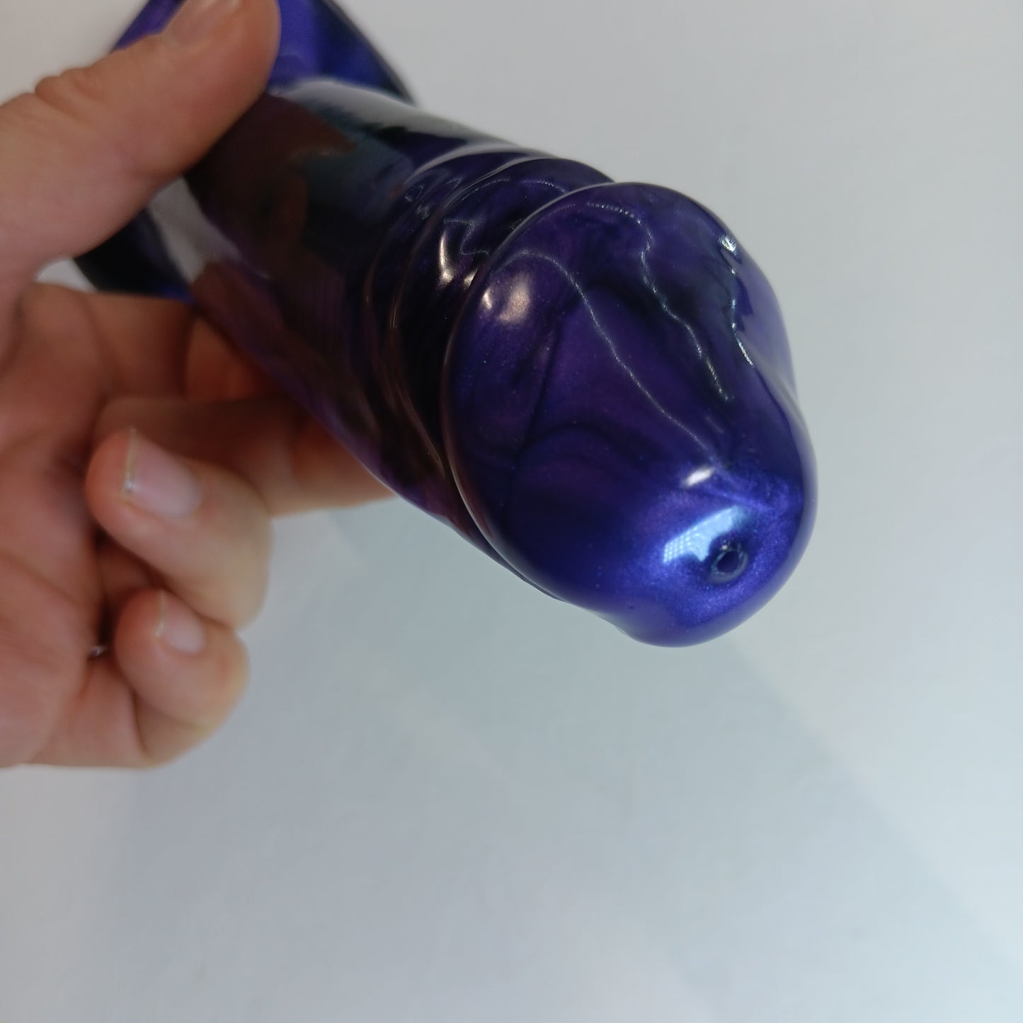 Black and Purple Shimmer -High Gloss- B.J. Suction