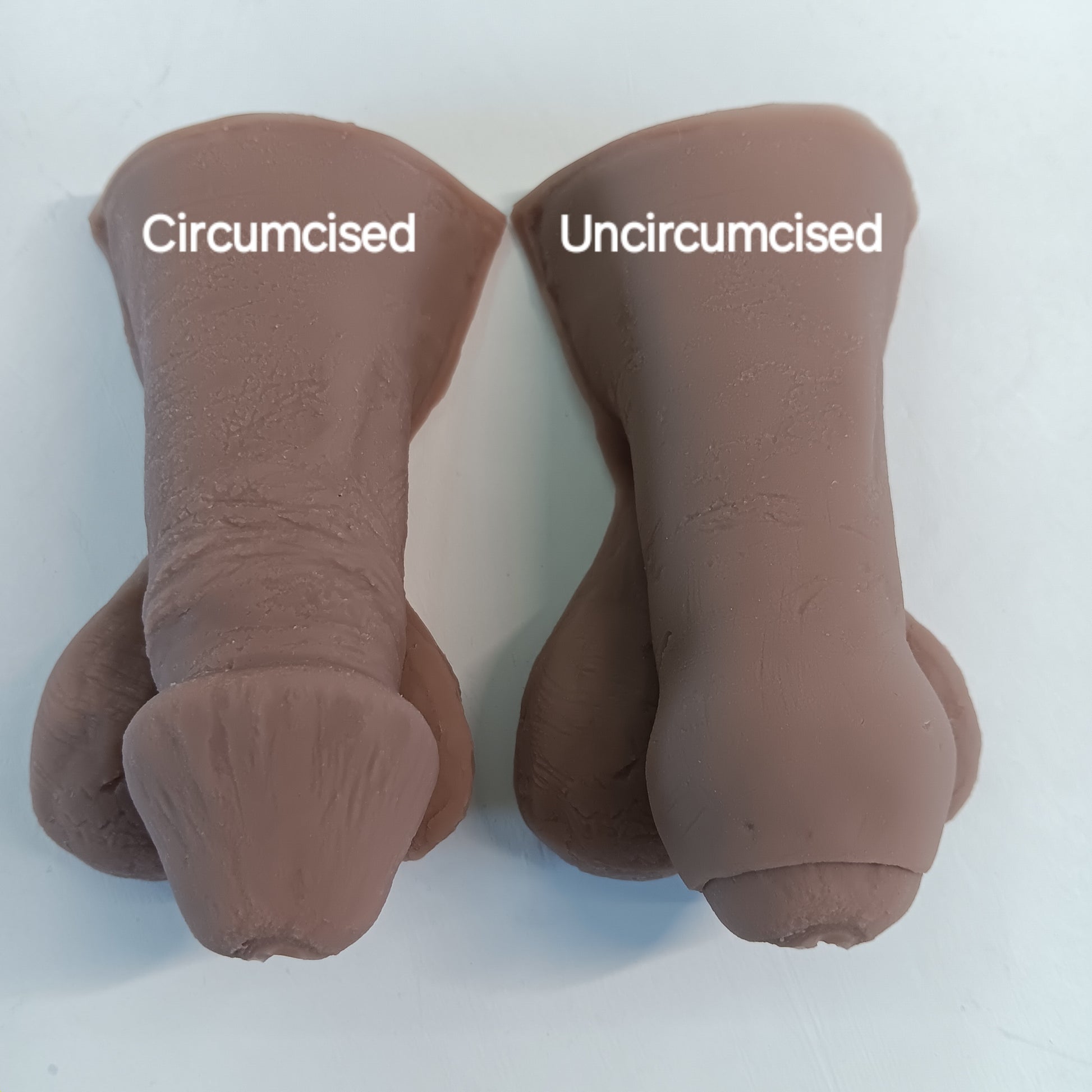 Image of 3 inch STP Skins showing Circumcised and Uncircumcised