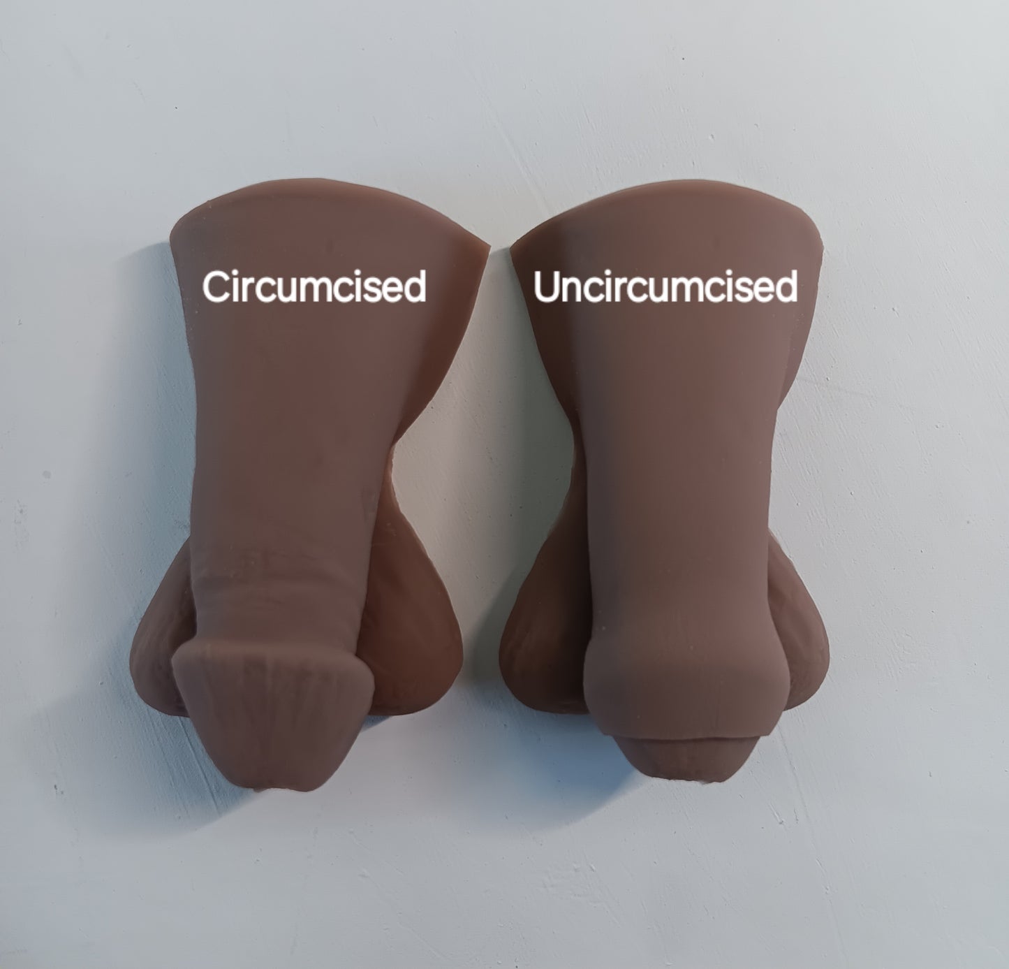 2 inch STP Skins showing circumcised and uncircumcised styles