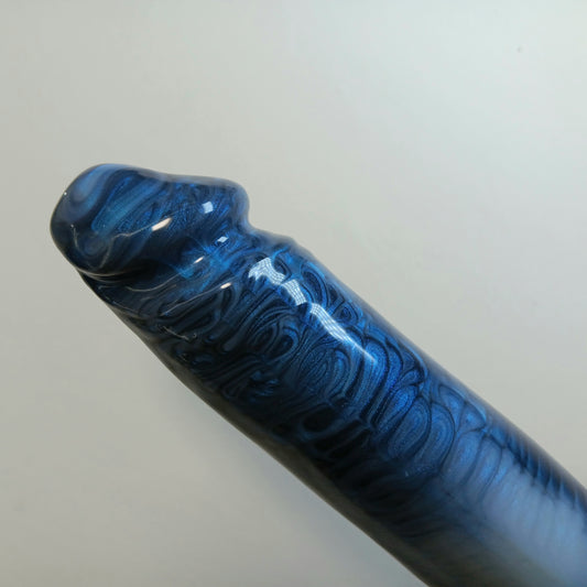 Blue Black Shimmer -High Gloss- B.J. Suction