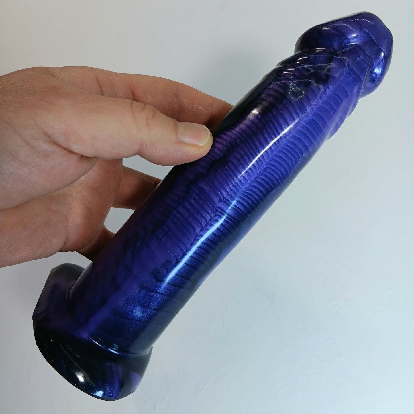Black and Purple Shimmer -High Gloss- B.J. Suction