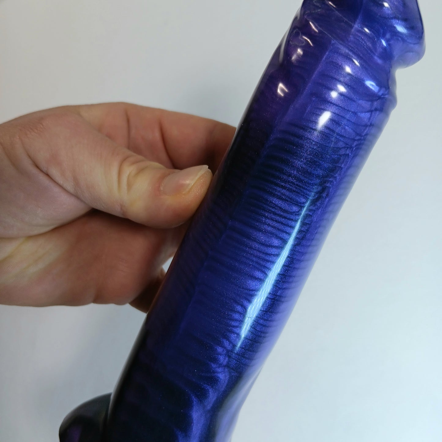 Black and Purple Shimmer -High Gloss- B.J. Suction