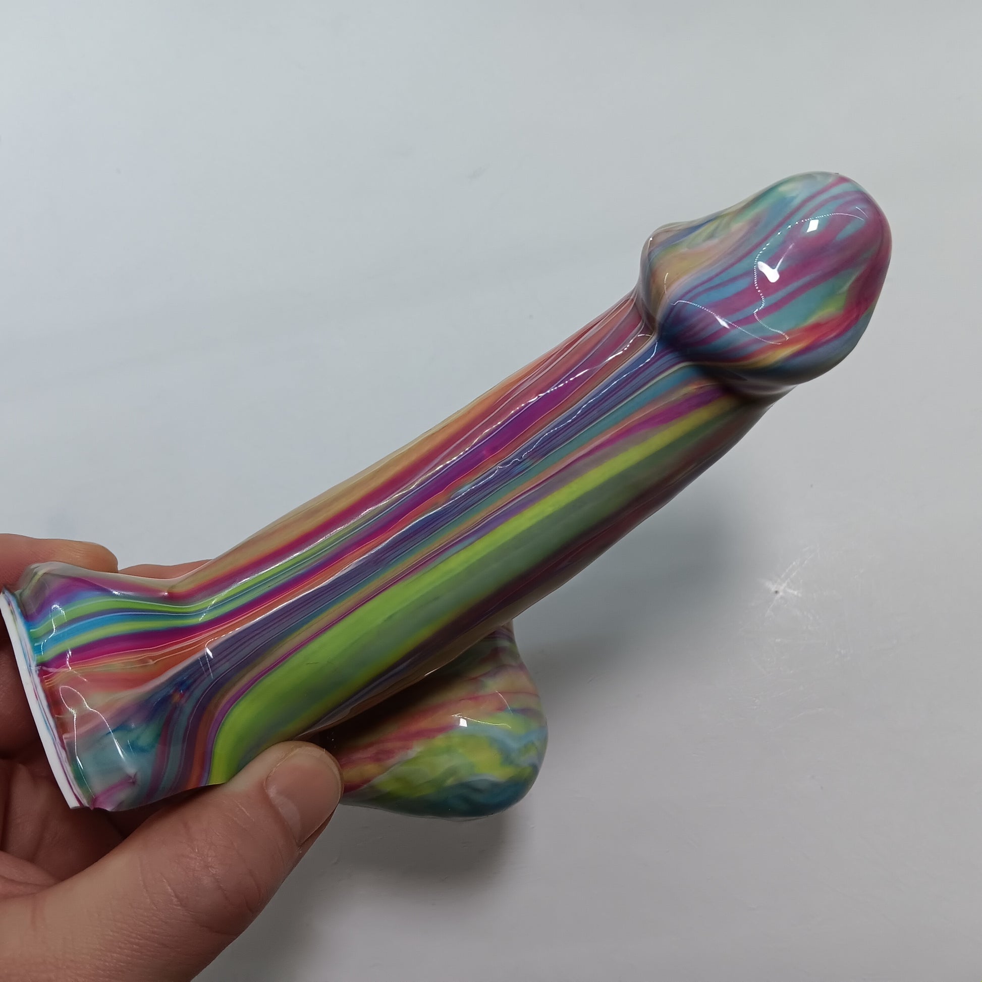 Color Drip from the top view