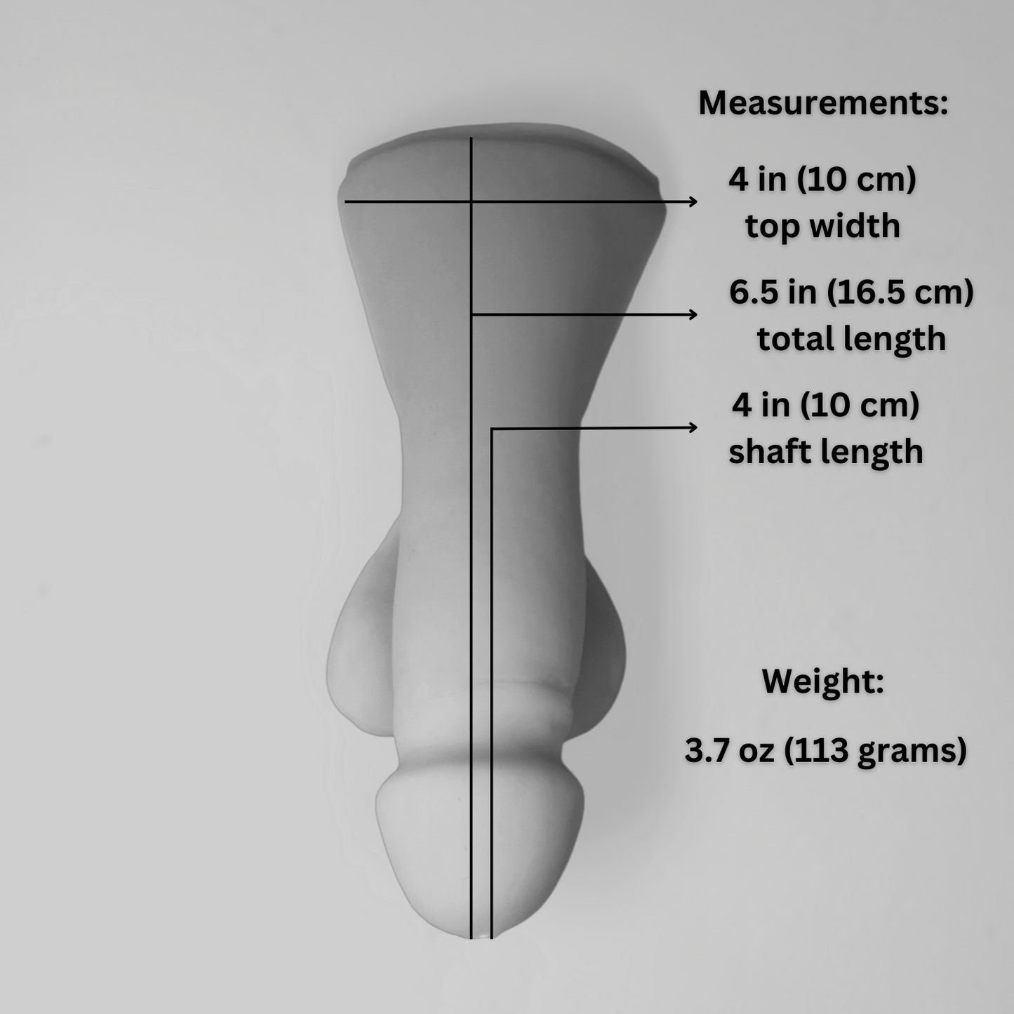 Image of 4 inch STP Skin with Measurements