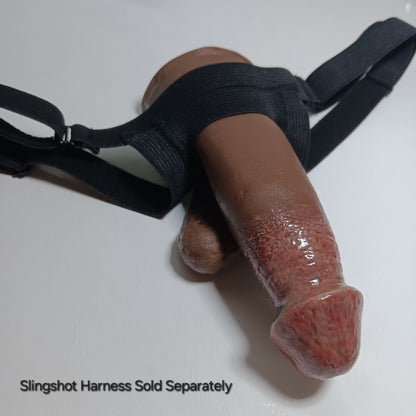 5 inch STP Skin in an adjustable Slingshot harness with thin 3/4 inch straps.  Slingshot harness sold separately.