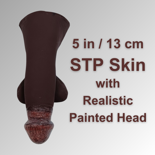 5 in (13 cm) STP Skin with Realistic Painted Head