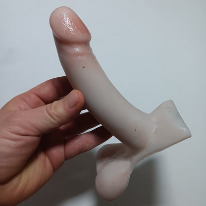 5 inch Action Toy showing finish and freckles.