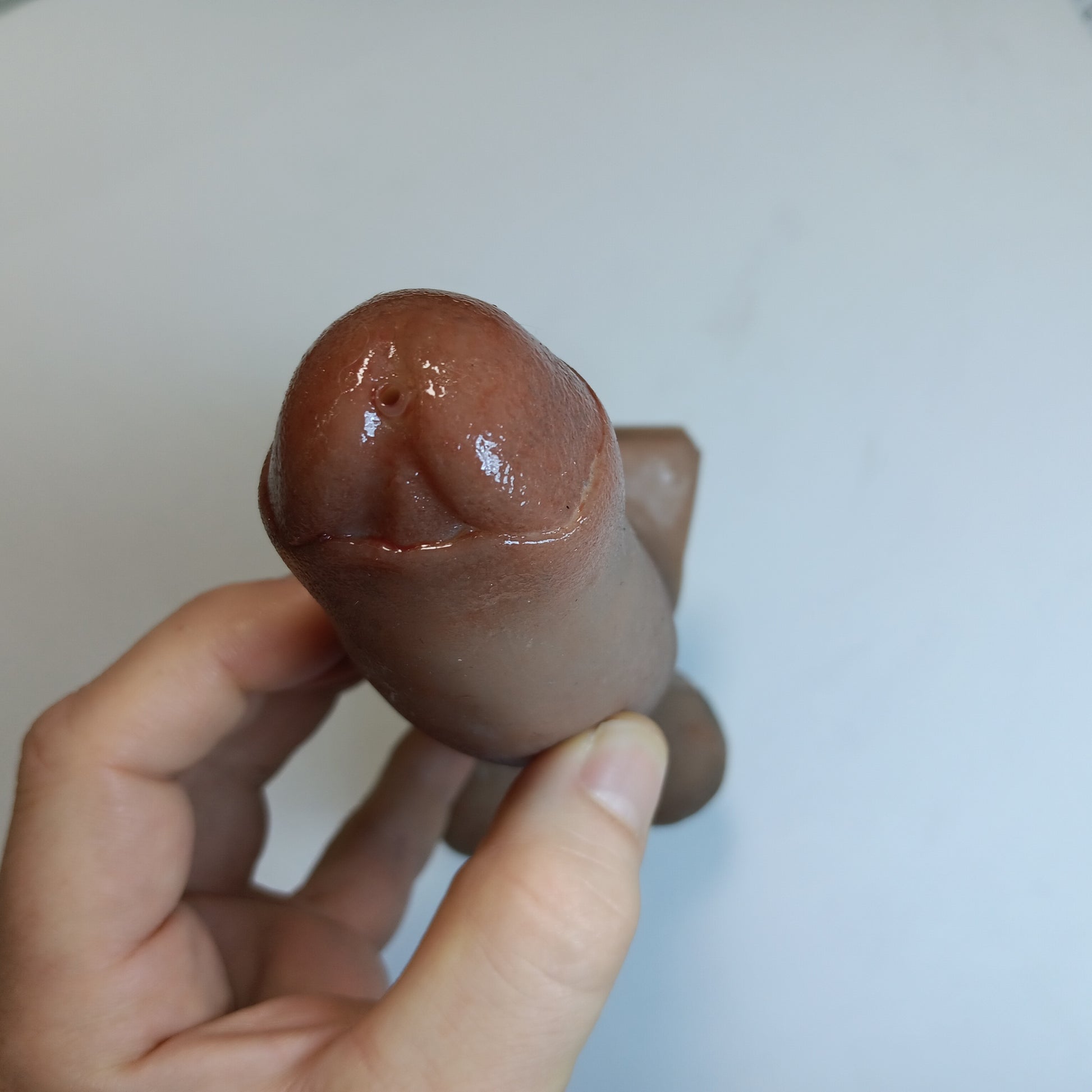 Close up of the 6 inch B.J. E.J. showing the small suction/ejection hole in the tip.