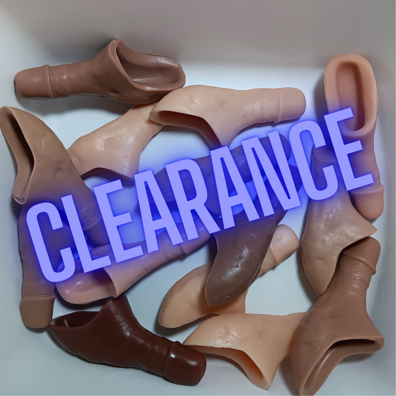 A bucket of original #1 STPs with the word Clearance in purple text 