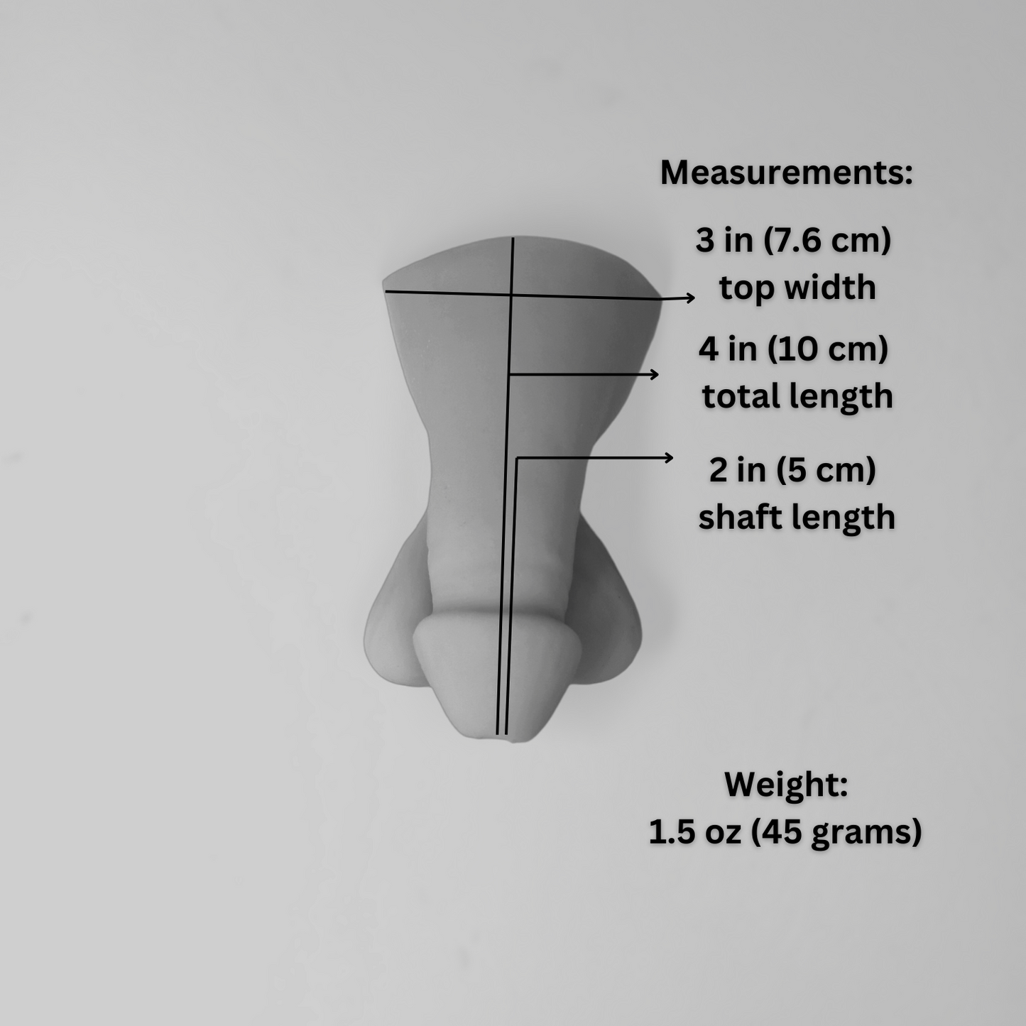 2 Inch (5 cm) STP Skin with measurements