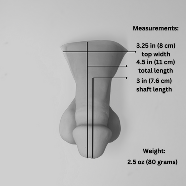 Product image of 3 inch STP Skin with measurements