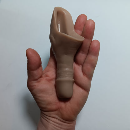 Showing the Original #1 in hand for size