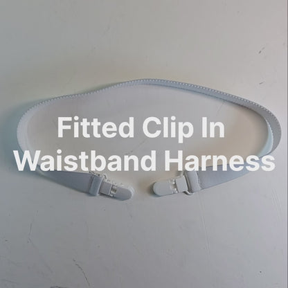 Video showing the Fitted Clip In Waistband Harness