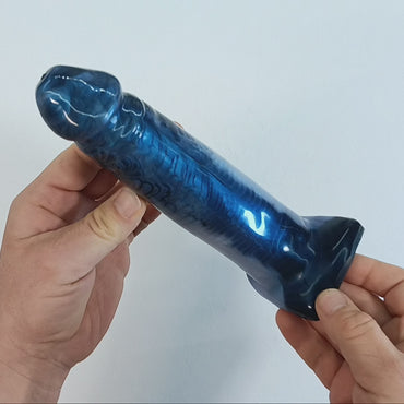 Blue Black Shimmer -High Gloss- B.J. Suction